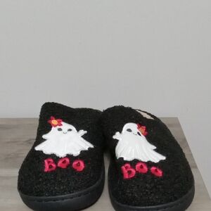 Halloween Slippers Ghost Applique 👻👻👻👻